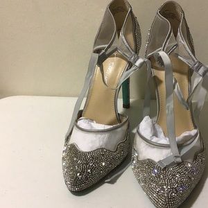 Betsey Johnson Iris Pumps silver